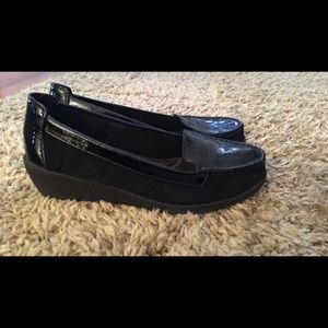 Comfort Plus by Predictions wedge loafers, 7.5W